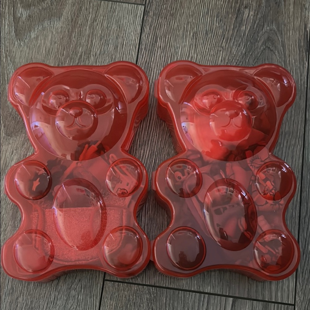Red Bear-Shaped Kids Toy Set